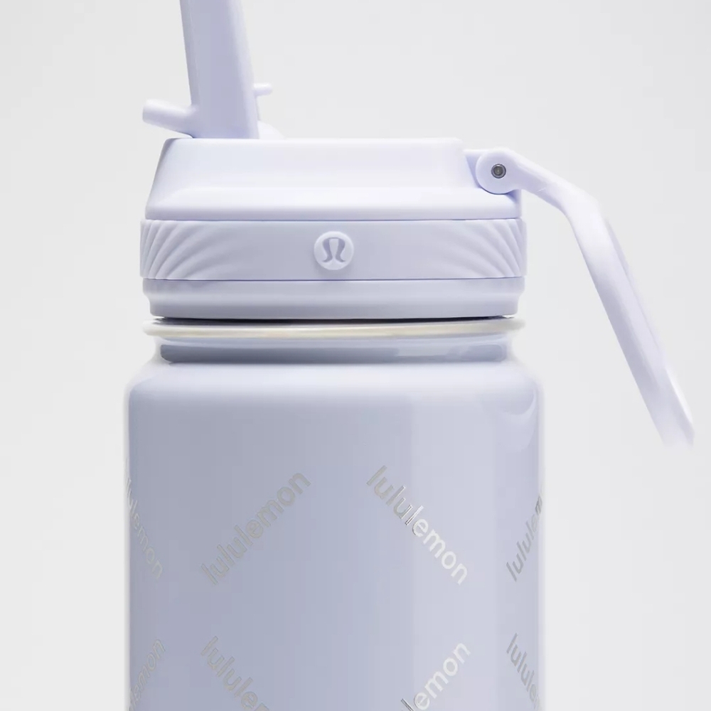 Lululemon Back to life Sport bottle 24 ounce Straw Lid
